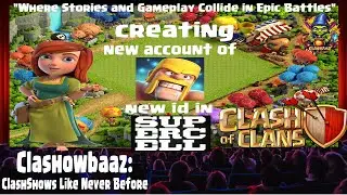 How to Create New Supercell ID in Clash of Clans | New Supercell ID Kaise Banaye | Clashowbaaz