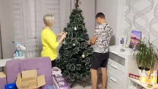 НАРЯЖАЕМ ЁЛКУ🎄/ПОКУПКИ К НОВОМУ ГОДУ🎅/СЕМЬЯ ИЗ САМАРЫ