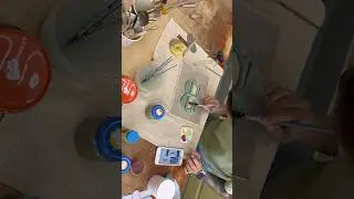Леплю Сквидварда из глины | керамика с пинтерест | повторяю изделия с Pinterest | мастер класс