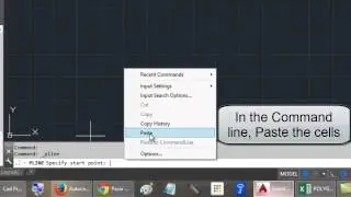 How to import X,Y Coordinates from Excel to AutoCAD