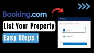 Booking.com List Your Property - How To List Property In Booking.com?