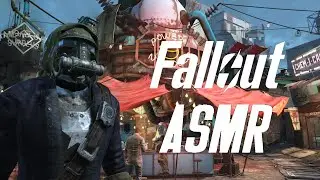 [ASMR] Relaxing Fallout 4 Gameplay 1👍| Settlements Tour ☢️ | ASMR Whisper & Controller Sounds ⚛️