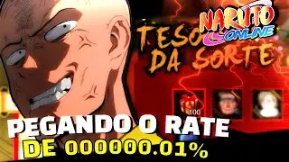 GASTANDO 60K NO TESOURO DA SORTE! - Naruto Online