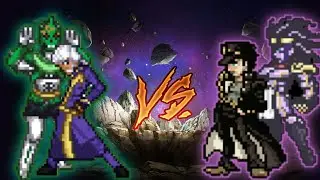 Pucci Ultimate Chaos Edit (by Dr. Animation) VS Jotaro K1 V2 in Jump Force Mugen.