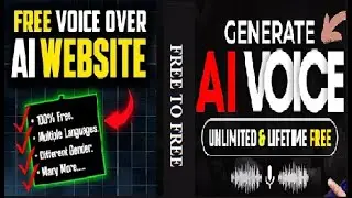 FREE AI Voice Generators  Text to Speech  2024 How to Make Text to Speech Videos for FREE