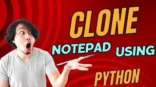 Clone Notepad Using Python Programming Language Part 1