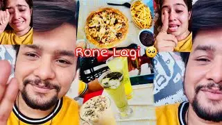 Majak Karna Bhari pada 🥺|  Alish to Rone Lagi 😭 | long distance relationship video call |vishualy