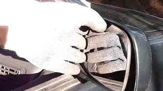How to change side mirror glass Toyota Corolla.Years 2000 to 2008
