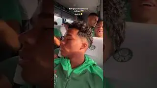 ENDRICK DORMINDO ANTES DA FINAL DO PAULISTA