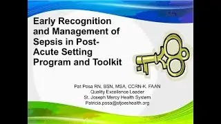 Sepsis Webinar Series | Early Recognition and Management of Sepsis