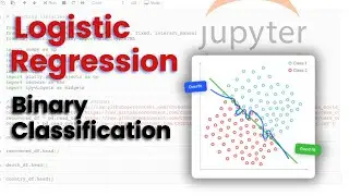 Logistic Regression Binary Classifier | Statsmodels Demo in Jupyter Notebook
