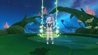 Nahida gameplay showcase | Genshin Impact