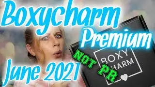 Boxycharm Premium June 2021 unboxing!  Box #2 PAID Not PR Different Variation!