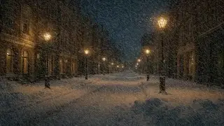 Blizzard Night Sounds for Ultimate Relaxation and Restful Sleep