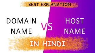 Domain name and Host name: What is domain name, Host name, Fully Qualified Domain name (HINDI)