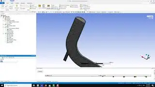 Saving and loading views in Ansys Meshing