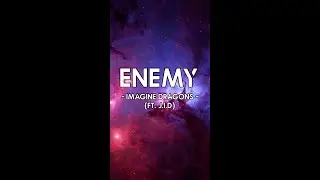 ENEMY (2021) - Imagine Dragons (ft. J.I.D) #shorts