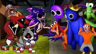 Rainbow Friend VS Real Life (FNF Friends To Your End - but All Rainbow Friends)