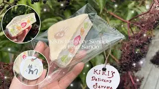 🍞Kiki’s Delivery Service Jiji Fruit Sando Deco🍞