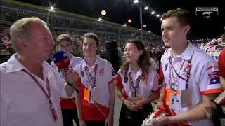 Gridwalk Interview w/ Martin Brundle - Horizon 2018 Singapore Grand Prix