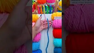Join 2 Yarns Easily #shorts