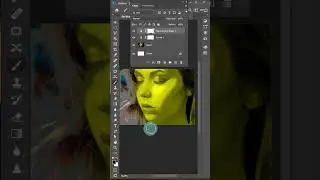 Rostro Shrek en photoshop