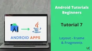 How to create Fragment | Fragment Android | Fragments via using Frame Layout - For Android Beginners