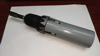 Рыбочистка - дремель из старого шуруповерта на скорую руку