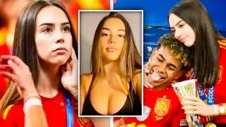 Who is LAMINE YAMAL' GIRLFRIEND ALEX PADILLA? This is how Barcelona and Spain' star LIVES in 2024 🤯