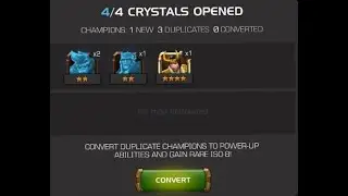 The perfect glitch to get 4star from premium hero crystals....
