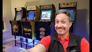 Arcade1up retro gaming cabinets... for the win!