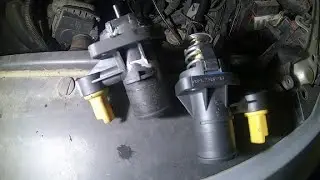 Replacing the thermostat Peugeot 307 2.0 petrol. How to change the thermostat Peugeot 307