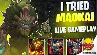 I Tried Maokai And This HappEned... - Wild Rift HellsDevil Plus Gameplay
