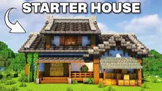 Japanese Starter House | Minecraft Tutorial
