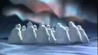 Новогодняя реклама Coca Cola  Северное сияние