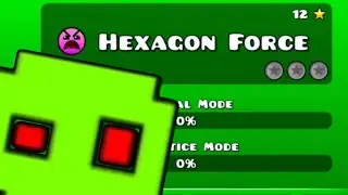 Hexagon Force moment l Geometry Dash