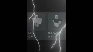 Toji Fushiguro Roblox Outfit 
