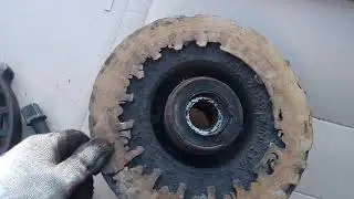 Замена тормозных дисков в газели.