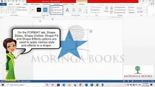 How to Insert a Shape in MS Word 2013 in Windows 10
