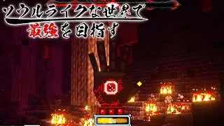 【ゆっくり実況】ソウルライクな世界で最強を目指すマインクラフト＃29【Minecraft】