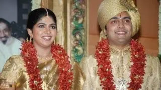 Vikram Prabhu elder sister Aishwarya Prabhu and her husband