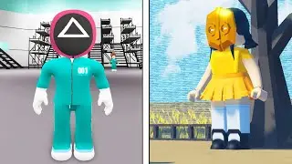 100 KİŞİ İLE KIRMIZI IŞIK YEŞİL IŞIK OYUNU 😈 ROBLOX SQUID GAME