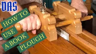 What is a Book Plough and How to Use it // Adventures in Bookbinding