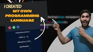 I created my own programming language   masticode   Link given in description