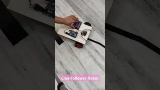 Conventional LINE FOLLOWER ROBOT #robotics
