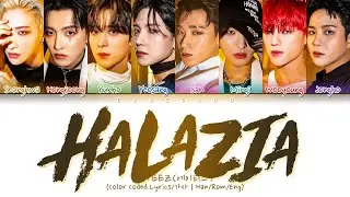 ATEEZ HALAZIA Lyrics 에이티즈 할라지아 가사 | SPIN OFF FROM THE WITNESS Album 앨범 | Color Coded