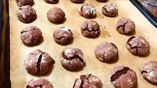 Вкусно и просто! Шоколадное печенье! Рассыпается во рту!