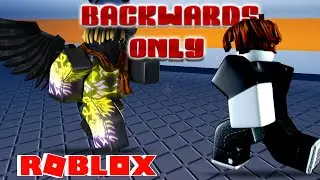 ROBLOX FLEE THE FACILITY BACKWARDS CHALLENGE!