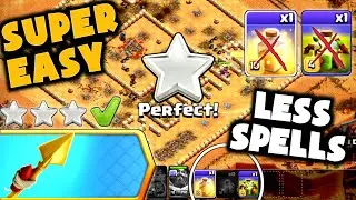 BEST WAY TO PASS FEAR THE ROCKET SPEAR CHALLENGE IN CLASH OF CLANS! TWO METHODS EXPLAINED!
