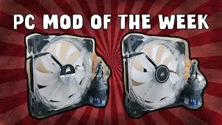 Simple PC Fan Mod - PC building Tip of the Week